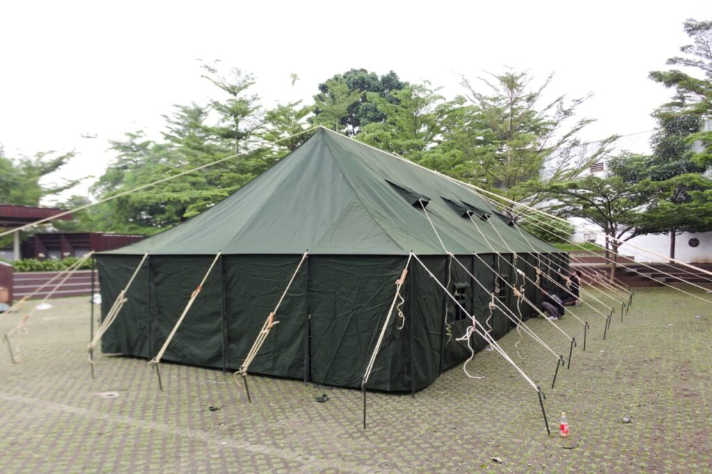 Harga tenda Barak Tentara