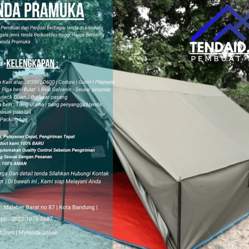 Tenda posko pramuka