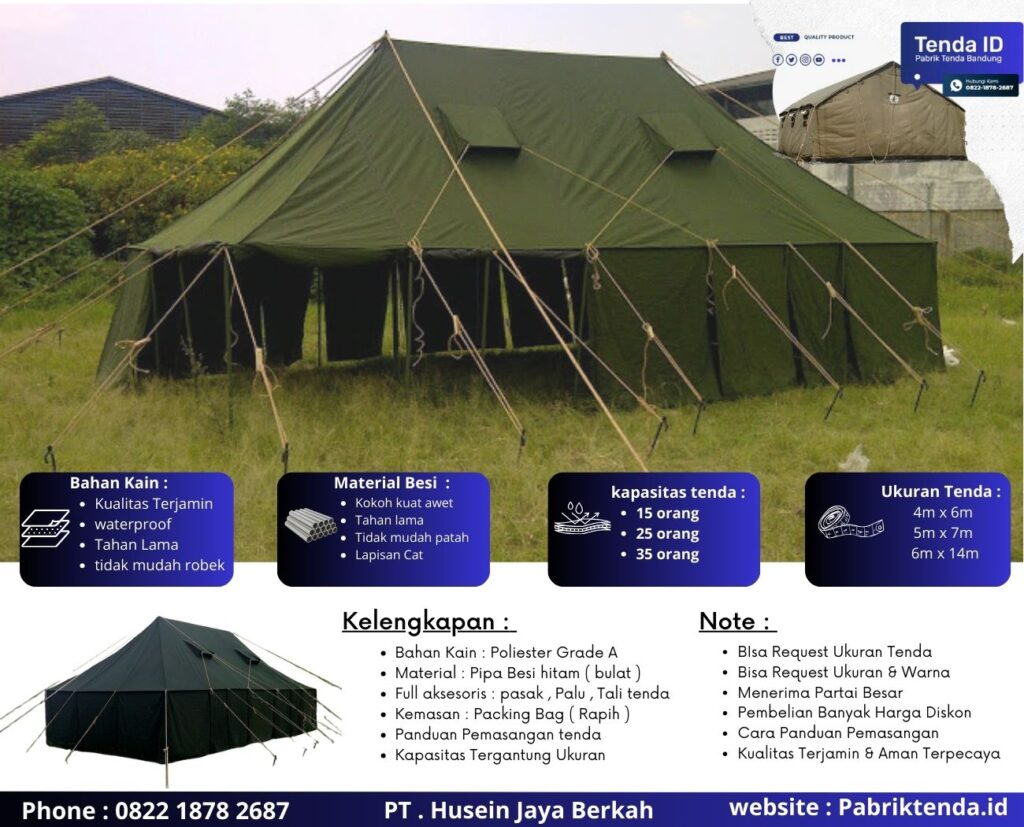 Tenda Komando Pramuka Jual tenda komando