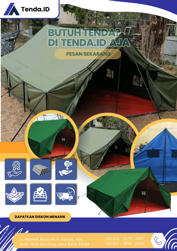 Jual tenda Pramuka