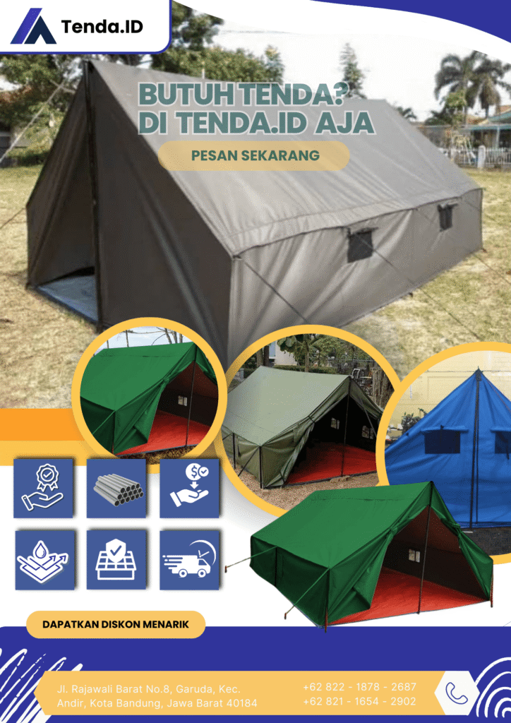 Harga tenda Pramuka