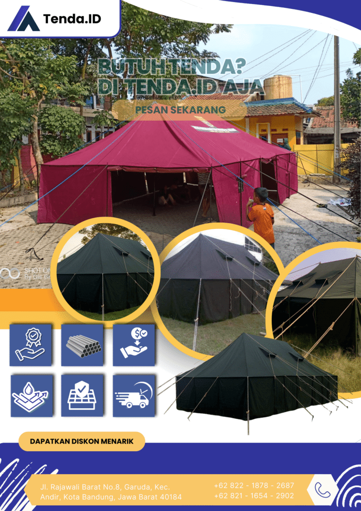 Harga tenda pleton