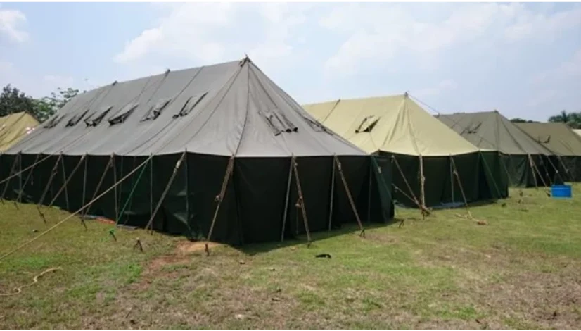 jual tenda pleton tni