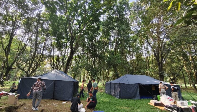 Tenda pleton Kecil