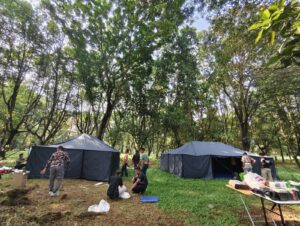 Tenda pleton Kecil