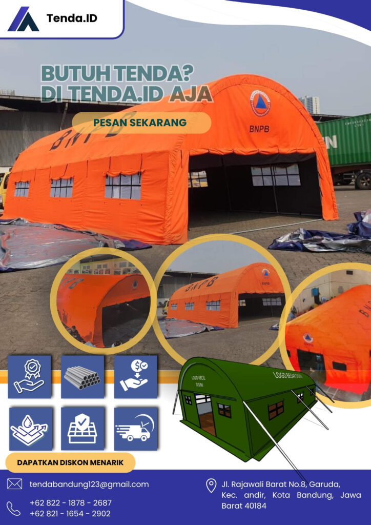 Harga tenda Lorong
