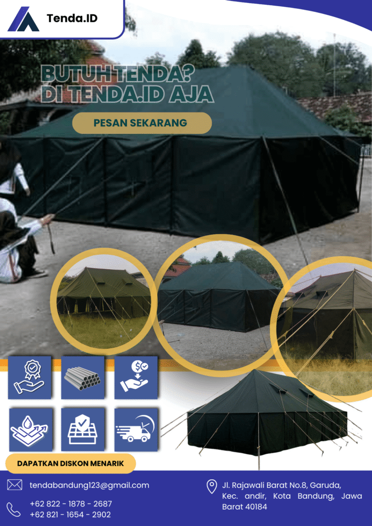 tenda pleton Kecil