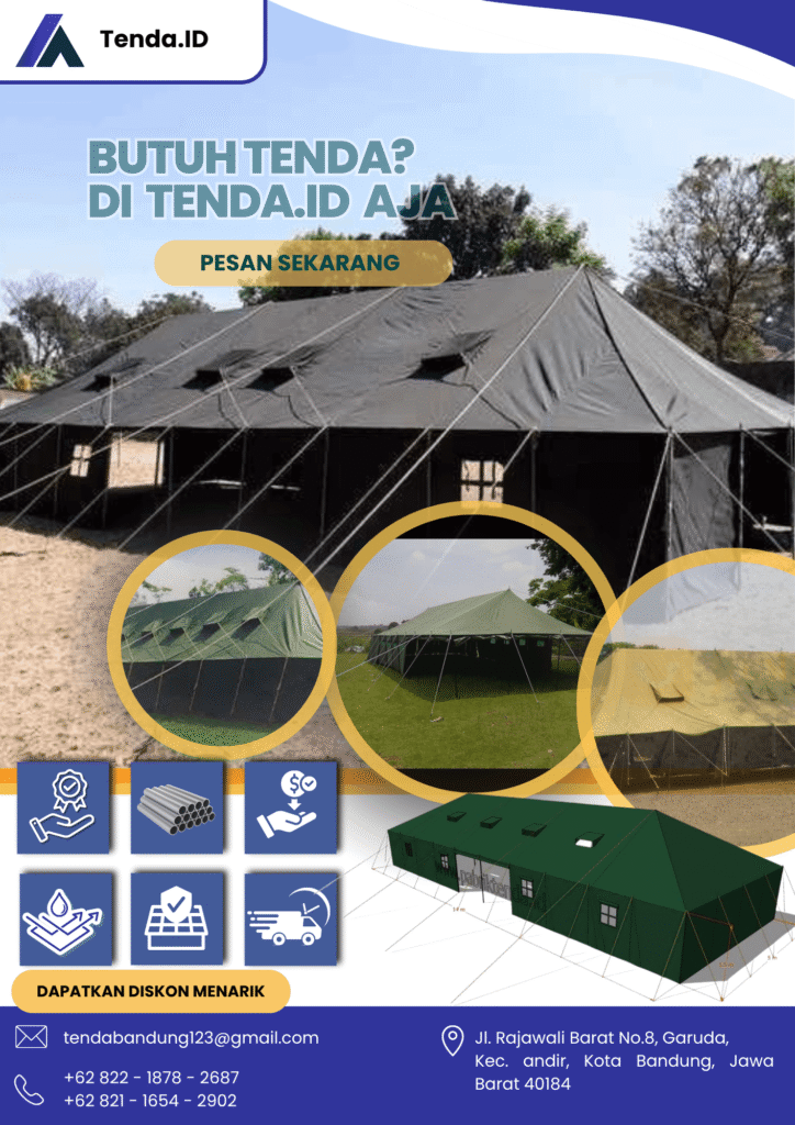 tenda pleton barak
