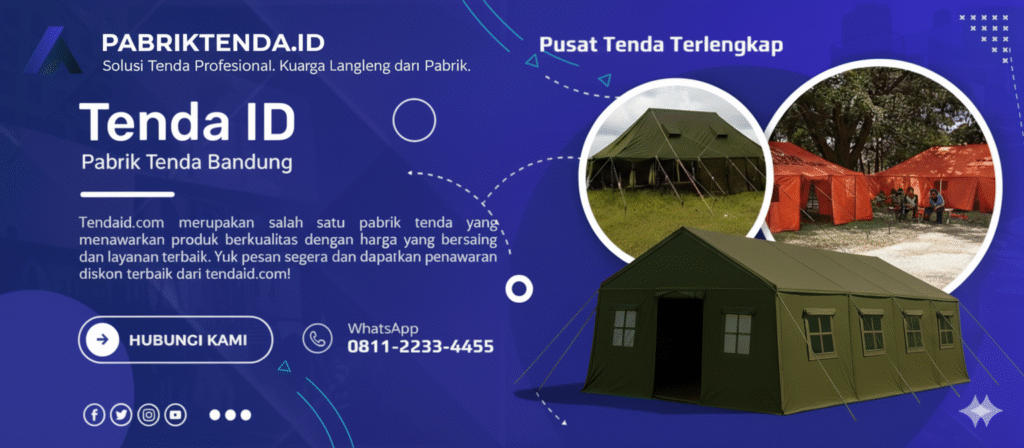 Jual tenda 