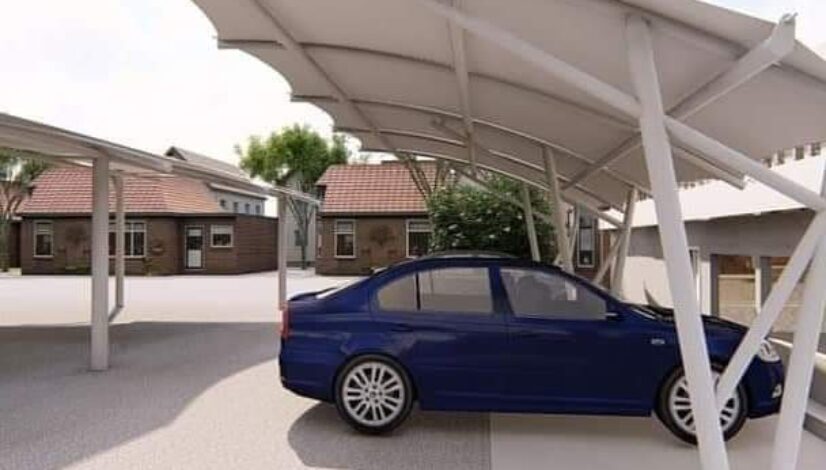 Jual tenda membrane