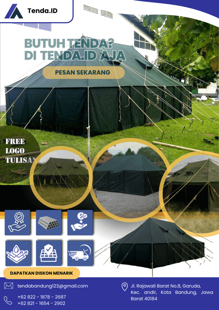 Harga tenda komando