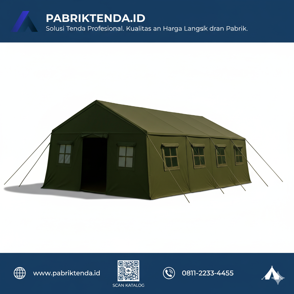 Jual tenda komando