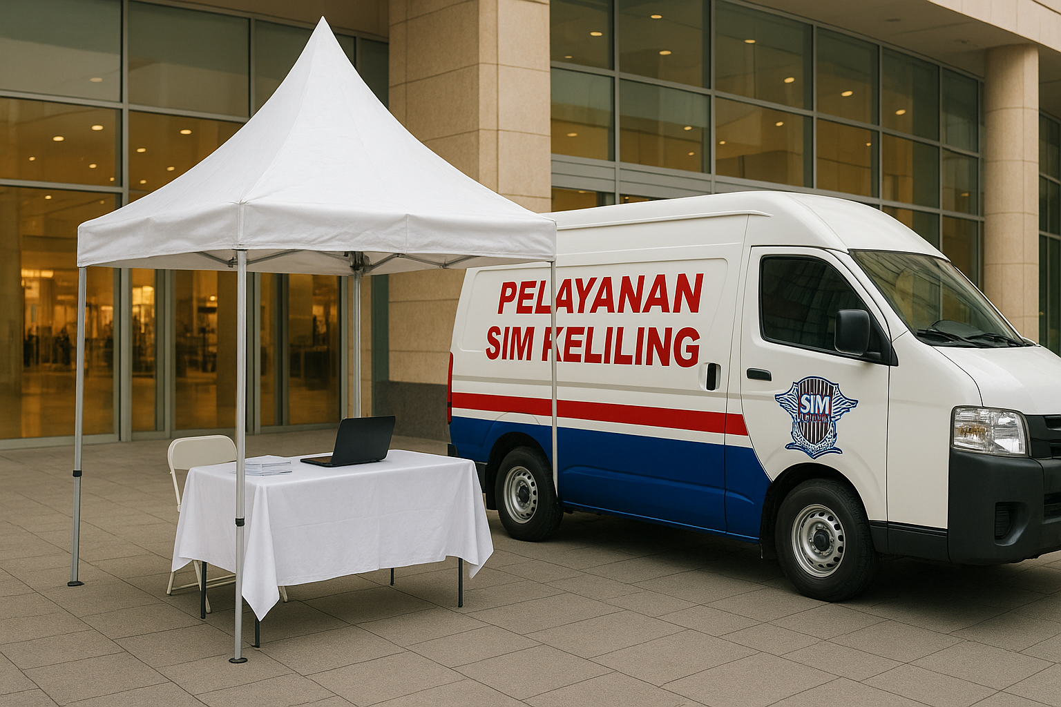 Tenda Kerucut Sarnafil 2x2