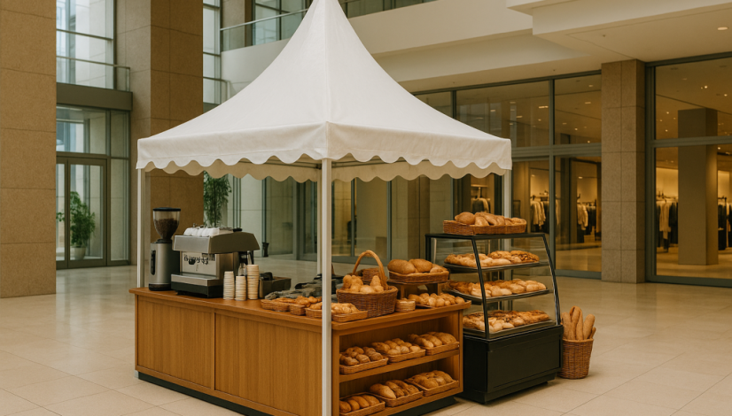 Tenda Kerucut Sarnafil 4x4