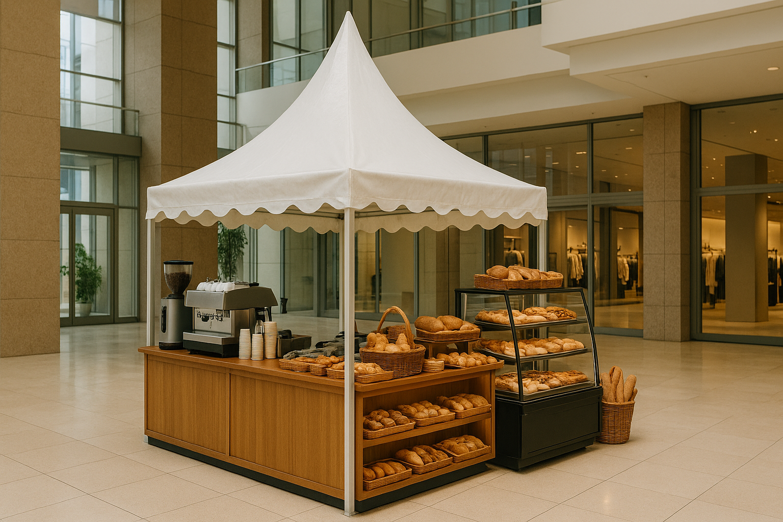 Tenda Kerucut Sarnafil 4x4