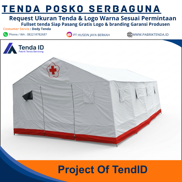 Tenda Posko 3x4 Tenda Posko 3x4 - Gambar 3