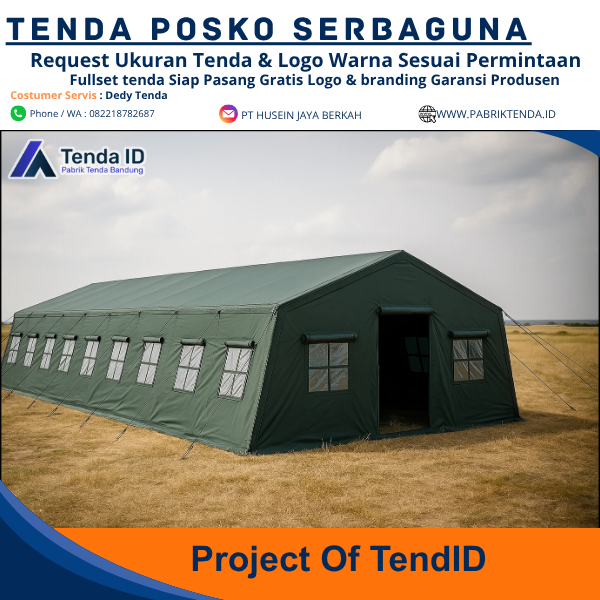 Tenda Serbaguna 6x12 Tenda Serbaguna 6x12