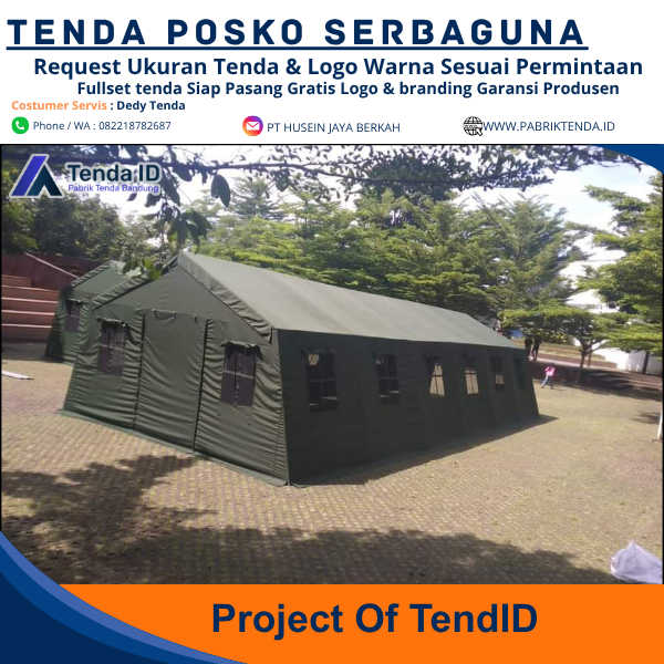 Tenda Posko 6x8 Tenda Posko Serbaguna 6x8