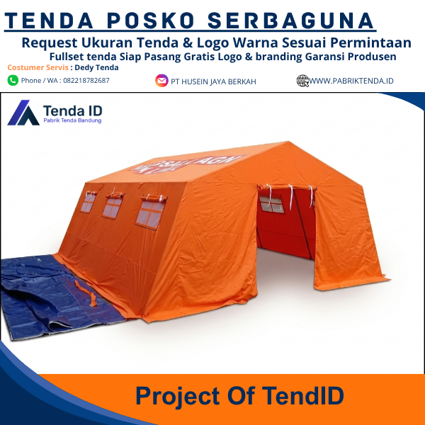 Tenda Posko 3x4 Tenda Posko 3x4