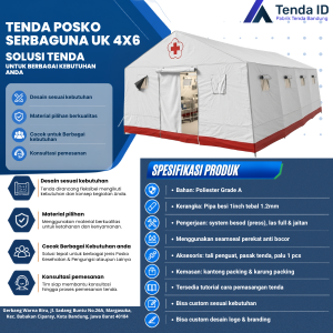 Tenda Posko 4x6