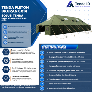 Tenda Pleton 6x14