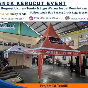 Tenda Kerucut 3x3