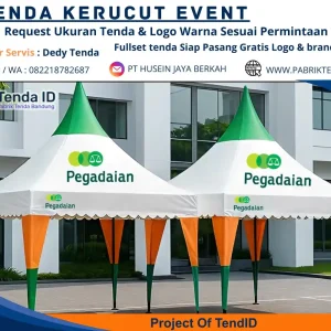 Tenda Kerucut 2x2