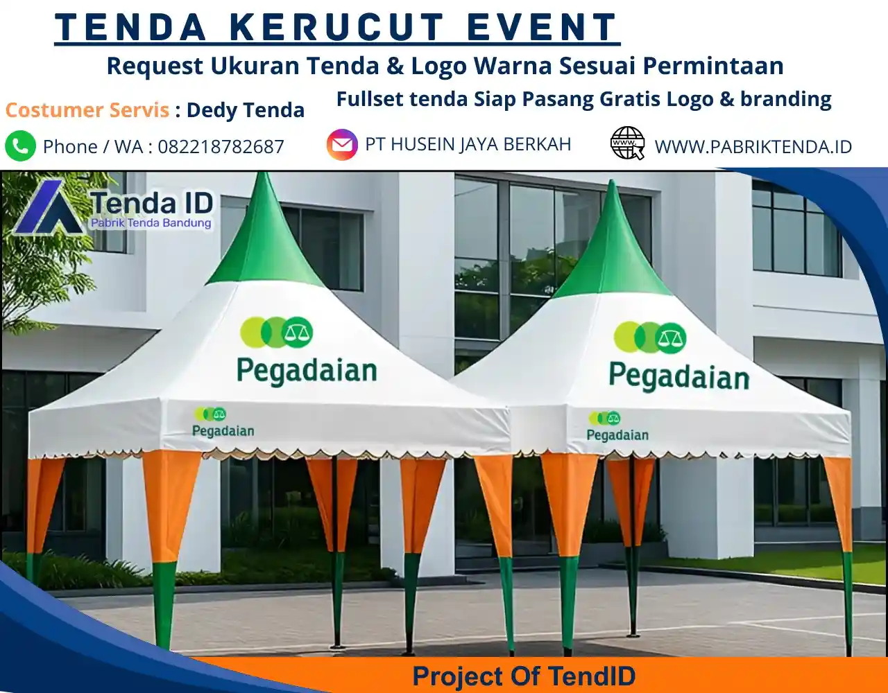 Tenda Kerucut 2x2 Tenda Kerucut 2x2