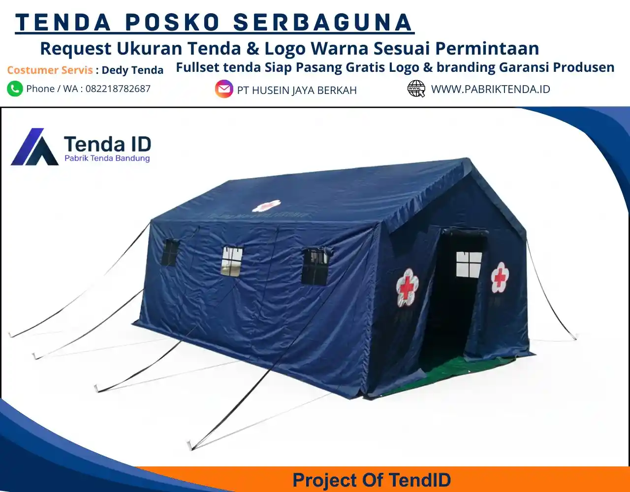 Tenda Posko 6x8 Tenda Posko 6x8