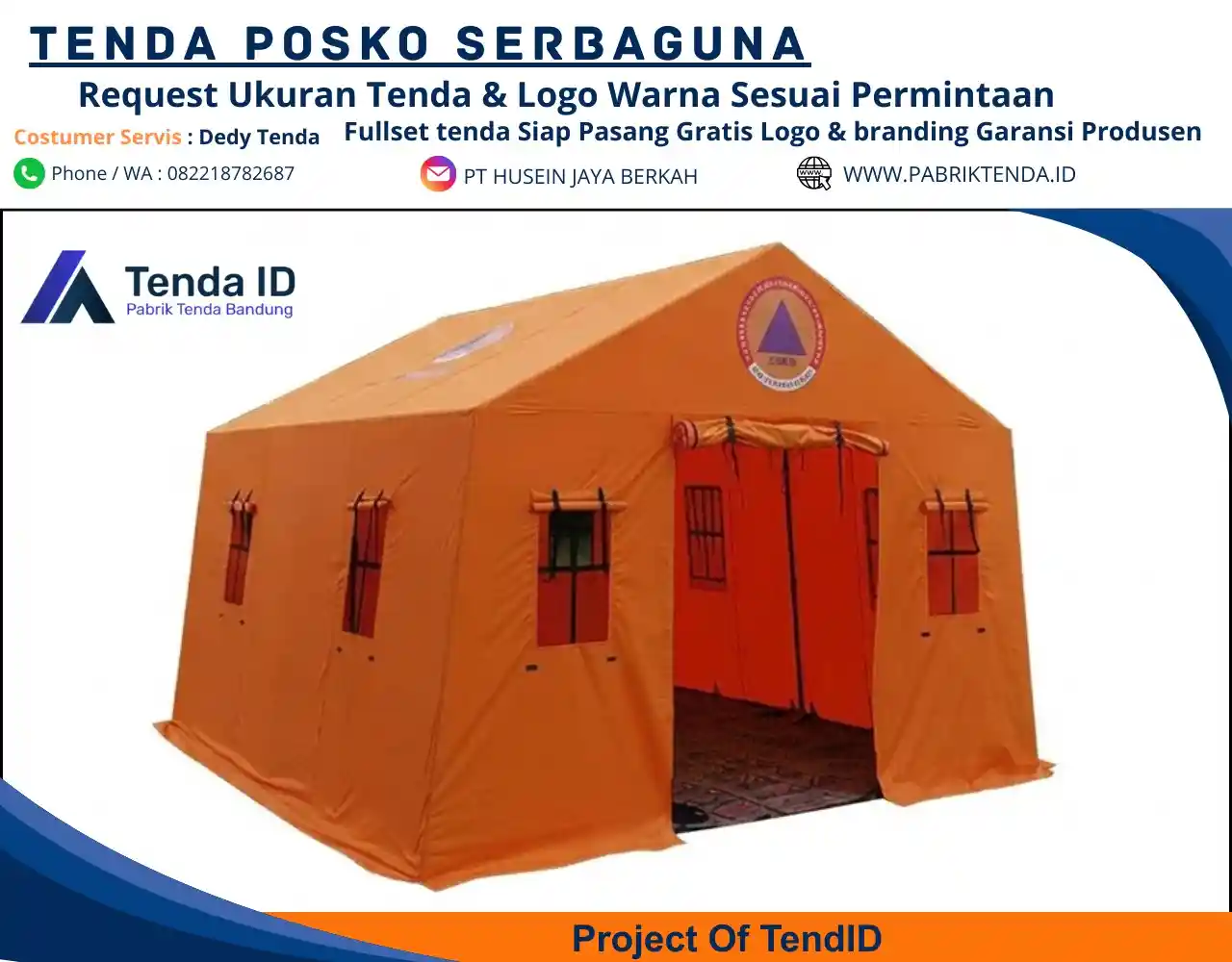 Tenda Posko 3x4 Tenda Posko 3x4