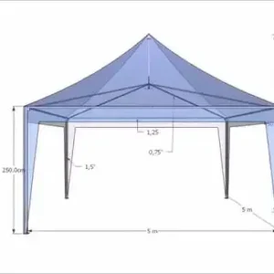 Tenda Sarnafil 6x6