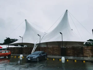 Tenda membrane parkiran