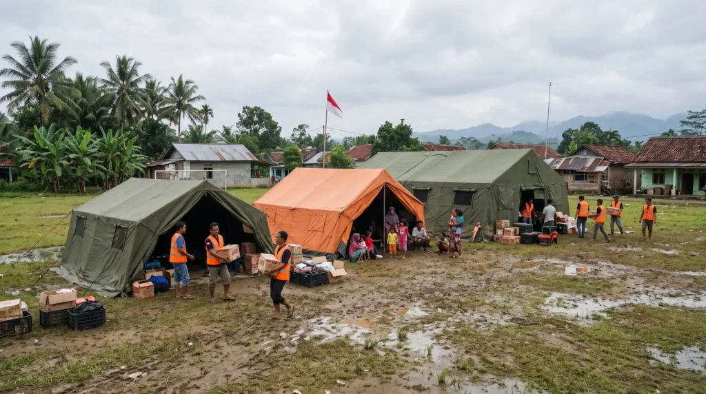 Ukuran Tenda Posko: 3×4, 4×6, 6×8, dan 6×12 beserta Kapasitasnya